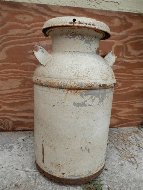 vintage milk box metal|old metal milk container.